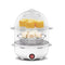 Multifunctional Electric Egg Boiler – Double Layer Steamer & Poacher