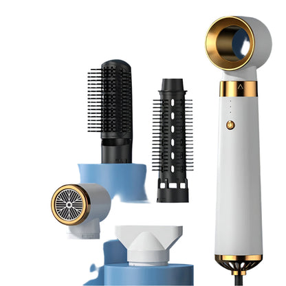 5-in-1 Multifunction Hair Dryer – Hot Air Brush with Automatic Curling