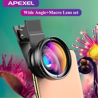 WideMax Super Wide Angle & 12.5x Macro Lens Kit for Smartphones