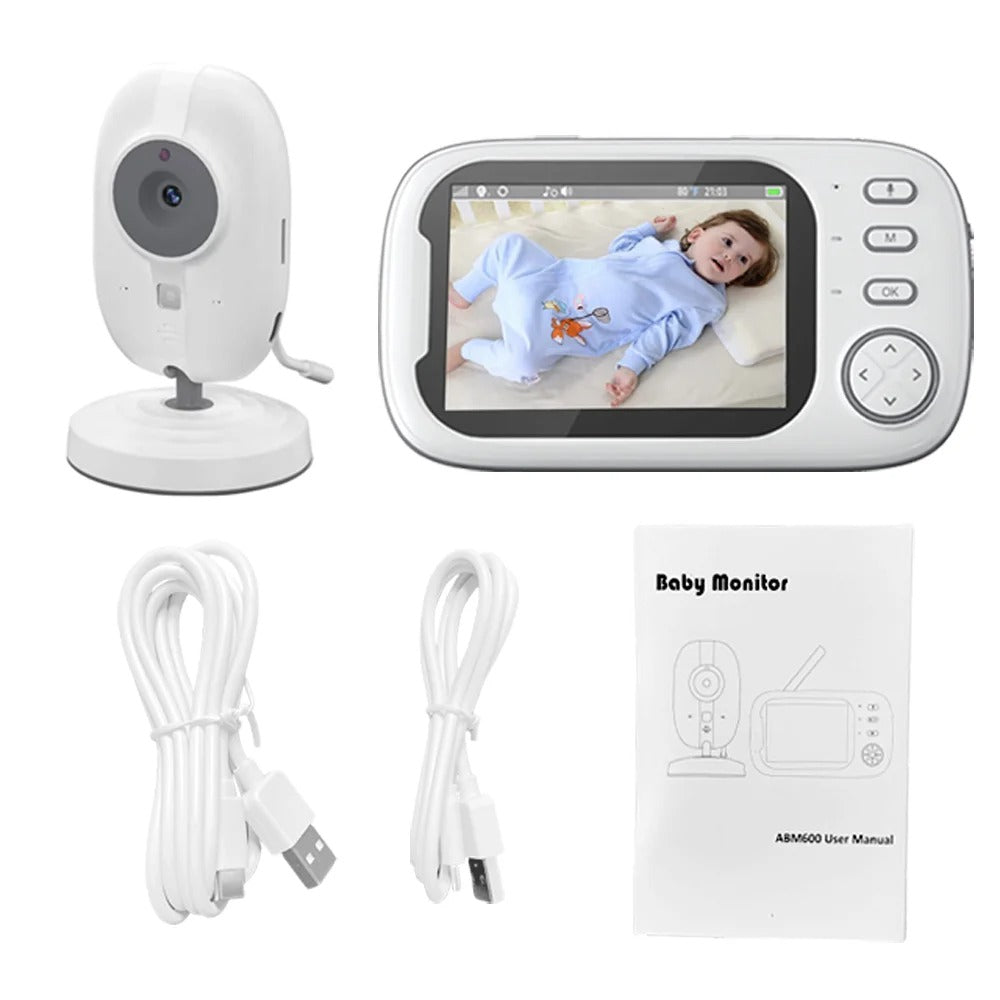 Wireless Video Baby Monitor – Night Vision, 2-Way Audio