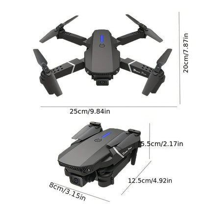 RC Drone with 4K Camera – Foldable WiFi FPV Drone with Altitude Hold & Real-Time Video