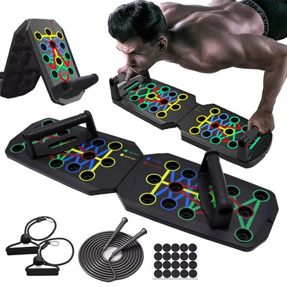 Portable Push-Up Board Set – Foldable Multifunctional