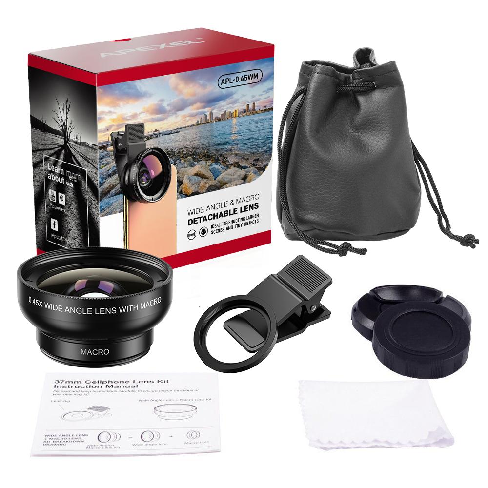 WideMax Super Wide Angle & 12.5x Macro Lens Kit for Smartphones