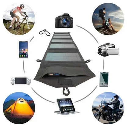 USB Type-C Solar Panel Mobile | Solar Power for Real Adventures