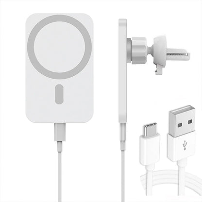 Wireless Magnetic Car Charger – 30W Fast Charging Phone Holder for