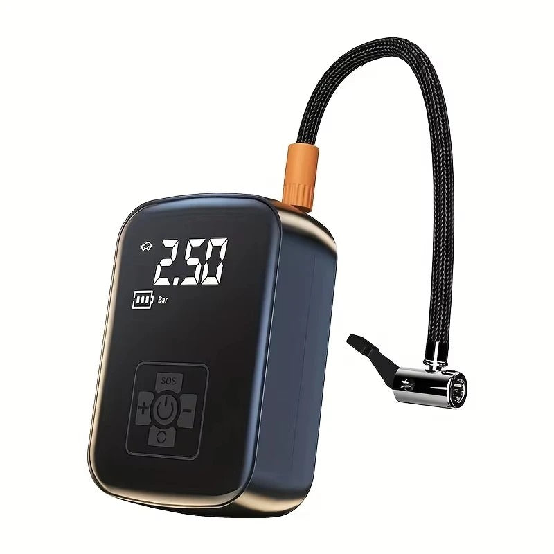 Wireless & Wired Car Tire Inflator – Electric Air Compressor