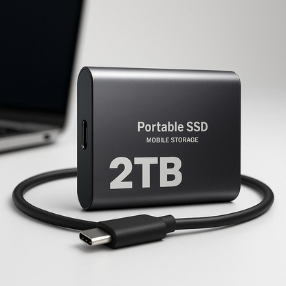 Portable SSD Drive Compact, High-Speed Storage