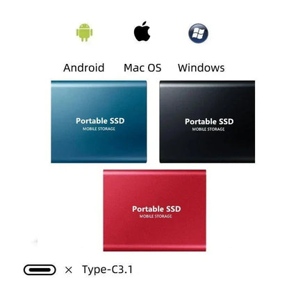 Portable SSD Drive Compact, High-Speed Storage