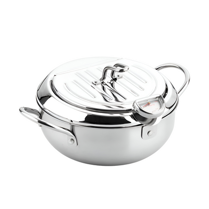 Deep Fryer Pot – Heavy-Duty Non-Stick Frying Pot for Crispy, Golden Fried Foods