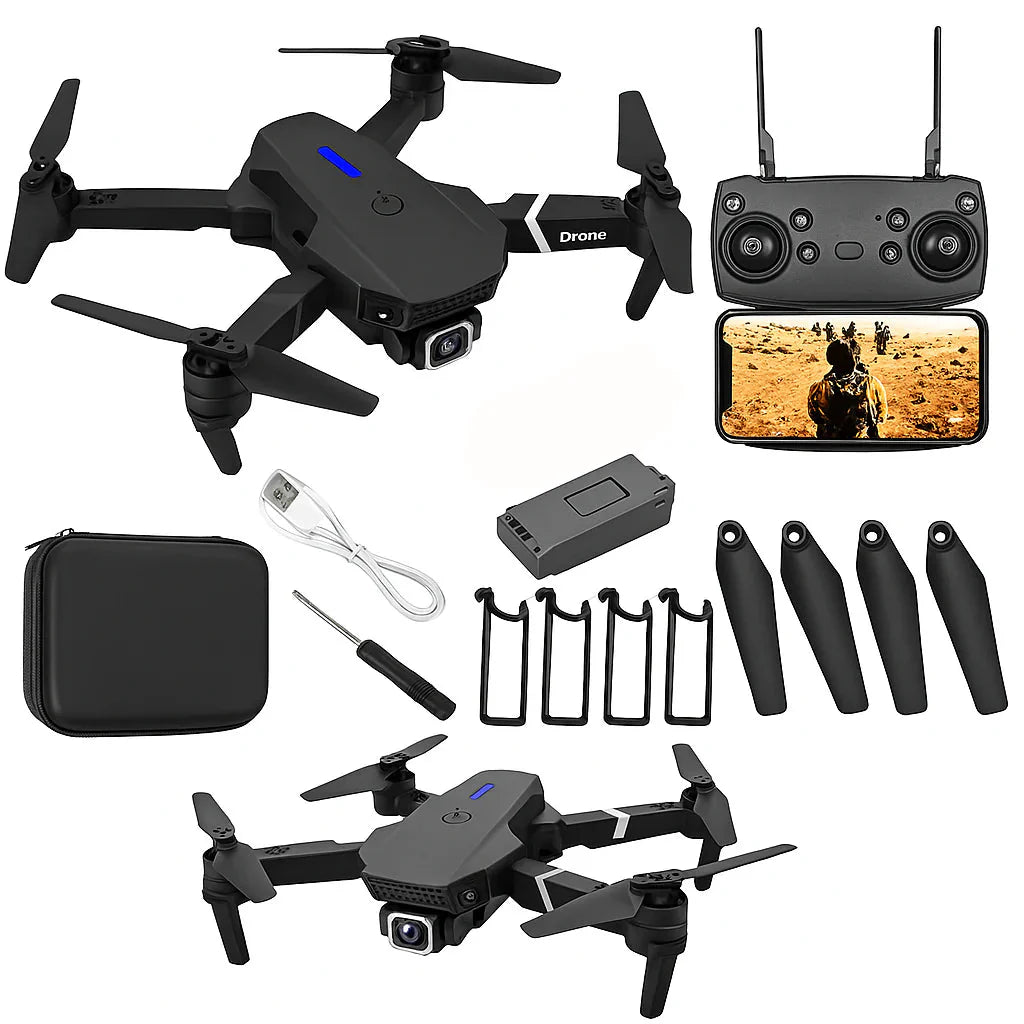 4K Drone Quadcopter with Ultra HD Dual Camera