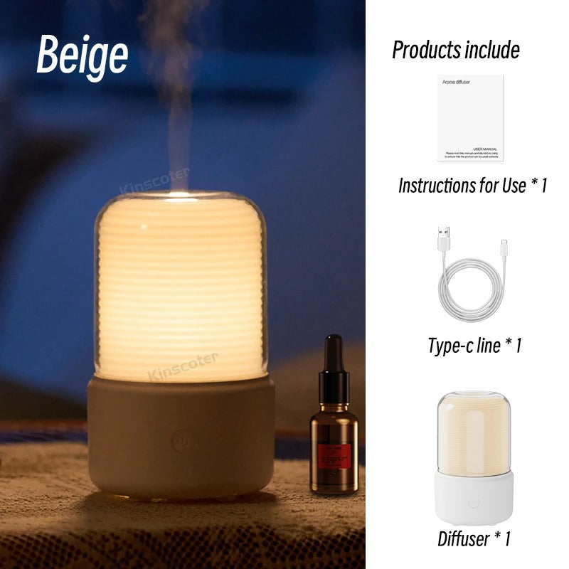 Portable Mini USB Aroma Diffuser & Air Humidifier