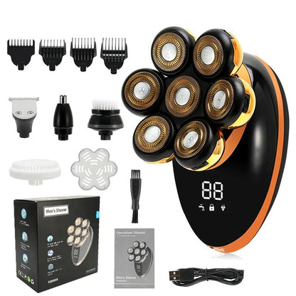 7D Floating Electric Shaver for Men