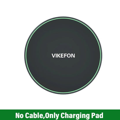 30W Wireless Charger Pad – Fast Induction Charging Dock