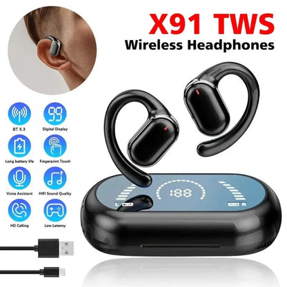 Earhook Earphones Bluetooth