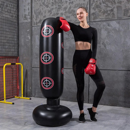 Inflatable Boxing Punching Bag Freestanding