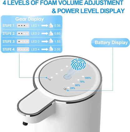 Ecological Touchless Automatic Foaming Soap Dispenser