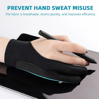 Two-Finger Painting Gloves - Anti-Touch, Anti-Pollution, and Anti-Dirty Gloves