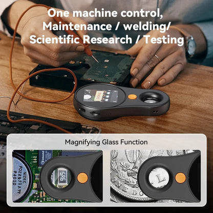 2.0-Inch 500X Digital Microscope – 1080P Video Magnifier