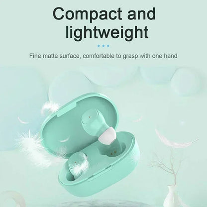 Bluetooth 5.1 Wireless Earphones with Touch Control, Waterproof, Sports Headset with Mic