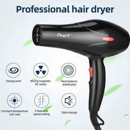 1600W Ionic Hair Dryer – Professional Negative Ion Blow Dryer