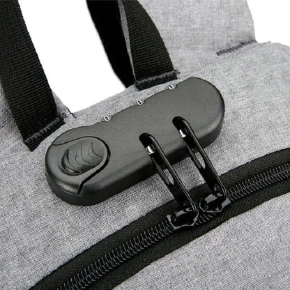 Anti-Theft Backpack with Password Lock