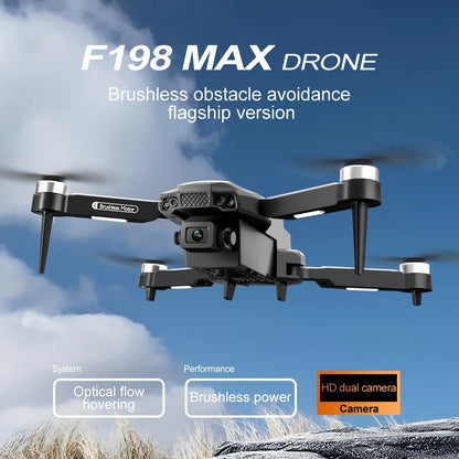 Professional Dual Camera Drone – 1080P HD WiFi FPV Foldable Quadcopter with Wide-Angle Lens & Brushless Motors