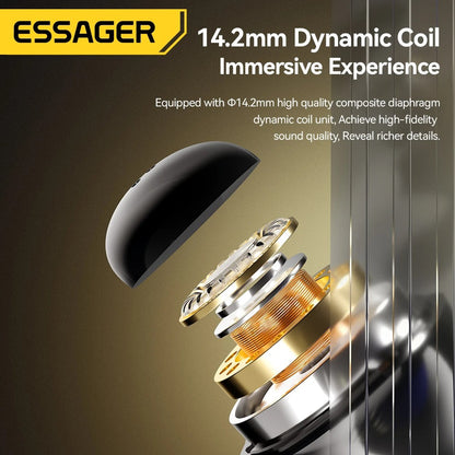 3.5mm Wired Earphones – In-Ear Headset with Mic