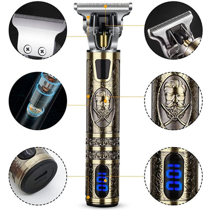 Electric Hair Trimmer – Precision Carving Clipper for Men’s Beard & Hair Grooming