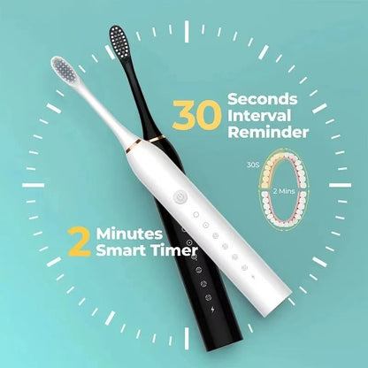 Electric Toothbrush – IPX7 Waterproof Rechargeable