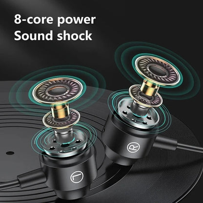 Magnetic Wired Gaming Headphone L Jack - HiFi Bass Stereo