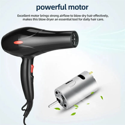 1600W Ionic Hair Dryer – Professional Negative Ion Blow Dryer