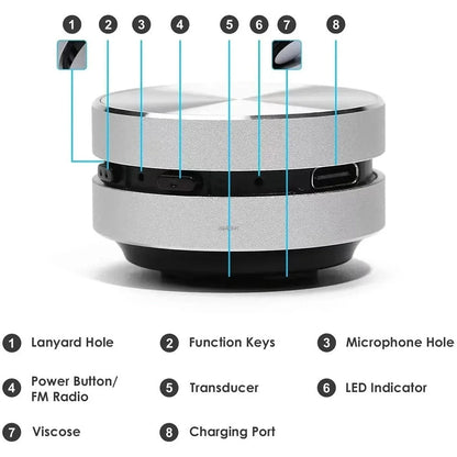 2025 Bone Conduction Bluetooth Speaker
