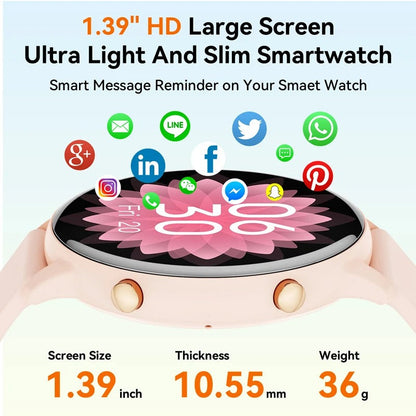 Lunessa Women's Fitness Health Smartwatch