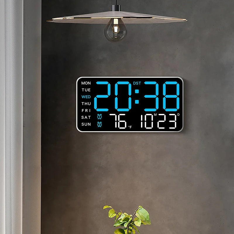 Large Digital Wall Clock