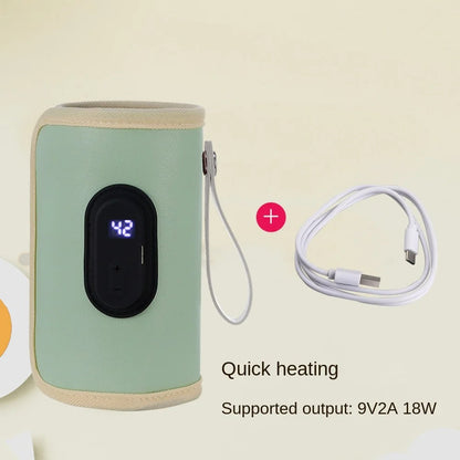 Portable Baby Milk Warmer – USB Nursing Bottle Heater