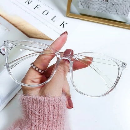 Transparent Anti-Blue Light Computer for Women