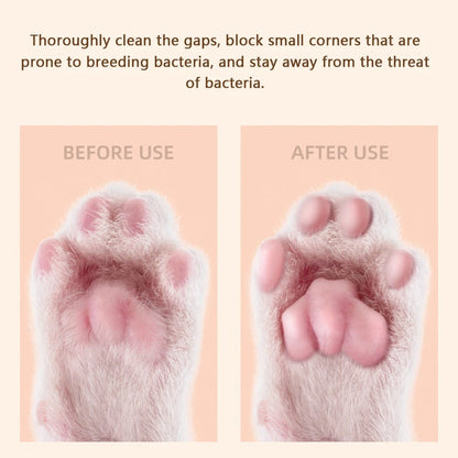 Portable Pet Paw Trimmer with LED Light – Rechargeable Cordless Nail Grinder