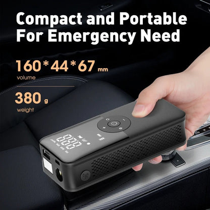 Rechargeable Portable Tire Inflator – Cordless Digital Air Compressor