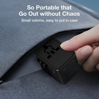 Universal Travel Adapter EU/UK/US/Aus/Asia Plug Compatibility
