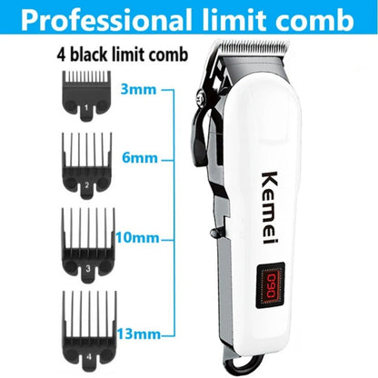 Electric Hair Clipper Professional Wireless Haircut Machine