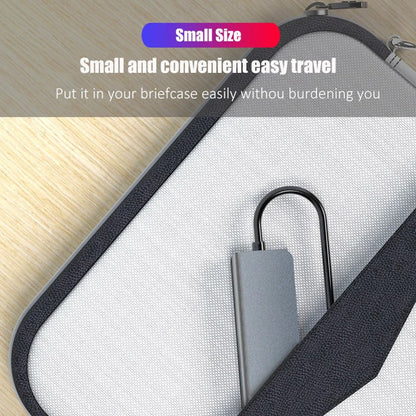 4K USB-C Hub with HDMI Type-C to HDMI Adapter, 87W PD Charging, USB 3.0, TF/SD Card Reader