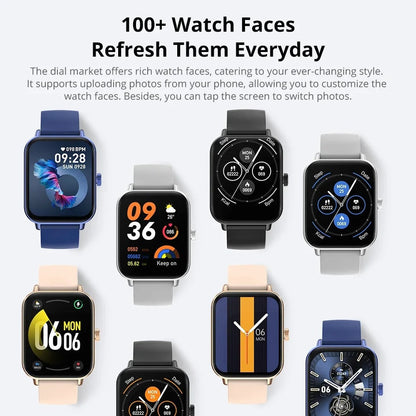 PulseFit Ultra Smartwatch with 24/7 Health Monitoring & Bluetooth
