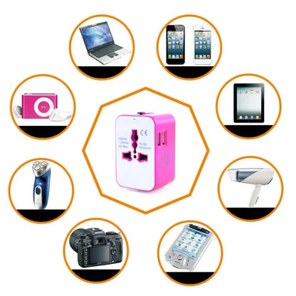 Melery Universal Travel Adapter All-in-One Wall Plug