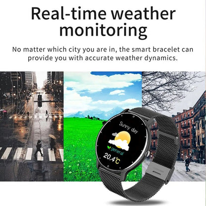 Smart Watch for Ladies Full Touch Screen Sports & Fitness Watch