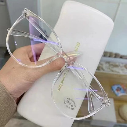 Transparent Anti-Blue Light Computer for Women