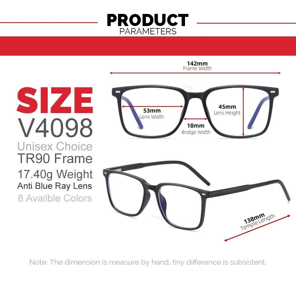 2025 Blue Light Blocking Men's Glasses