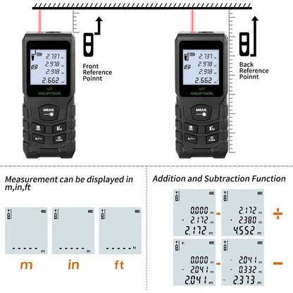 100M Laser Rangefinder – Digital Distance Measuring Tool for Building