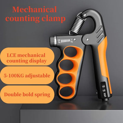 Adjustable Hand Grip Strengthener – 5–100kg