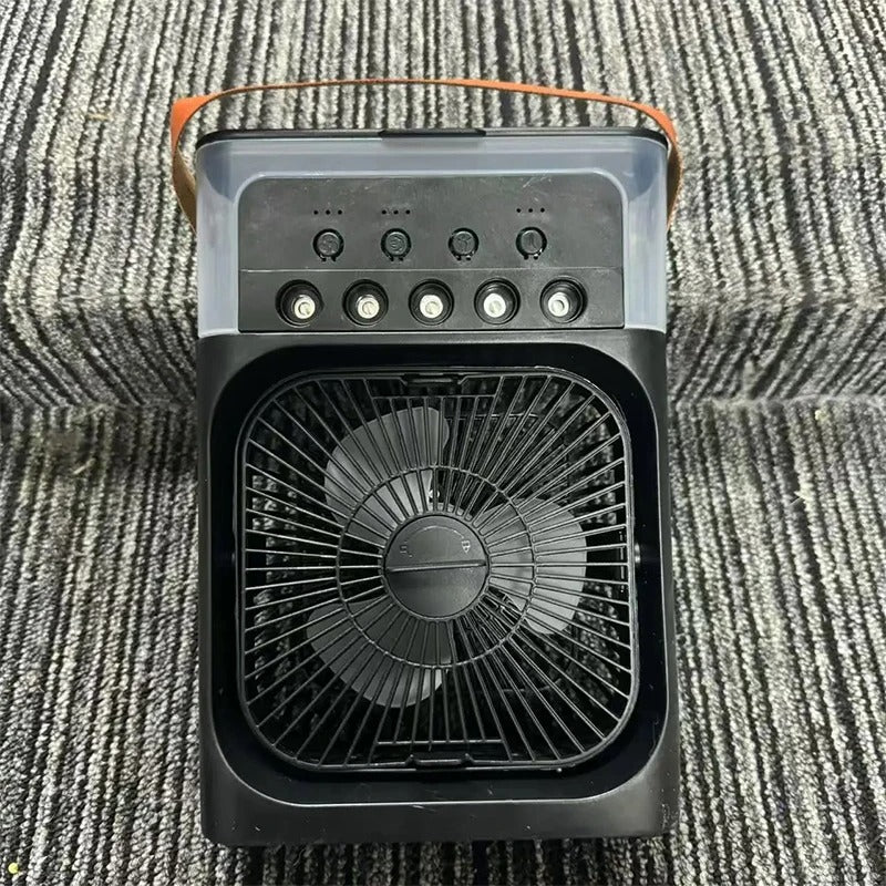3-in-1 USB Air Cooler – Portable Fan, Air Conditioner & LED Night Light for Home & Office