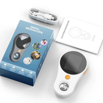 2.0-Inch 500X Digital Microscope – 1080P Video Magnifier